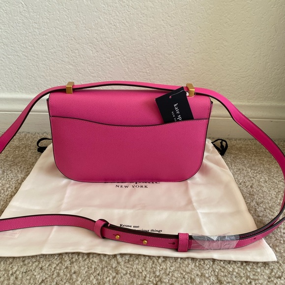 NWT Kate Spade Katy Textured Leather Medium Convertible Shoulder Bag - Picture 2 of 7